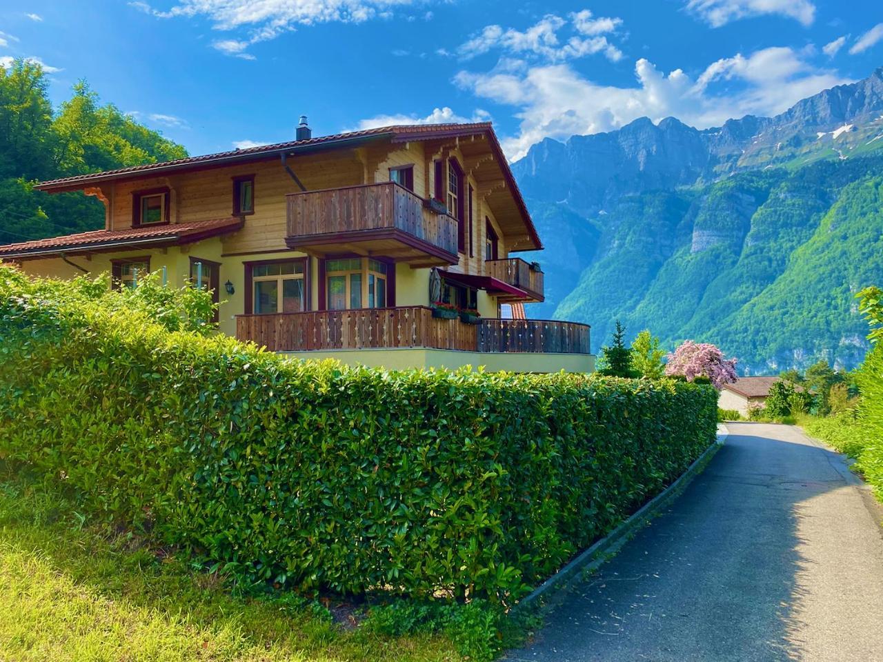 Doodle'S Amazing Chalet -Walensee - Flumserberg - Churfirsten - Heidiland - Pool - Sauna Мольс Экстерьер фото