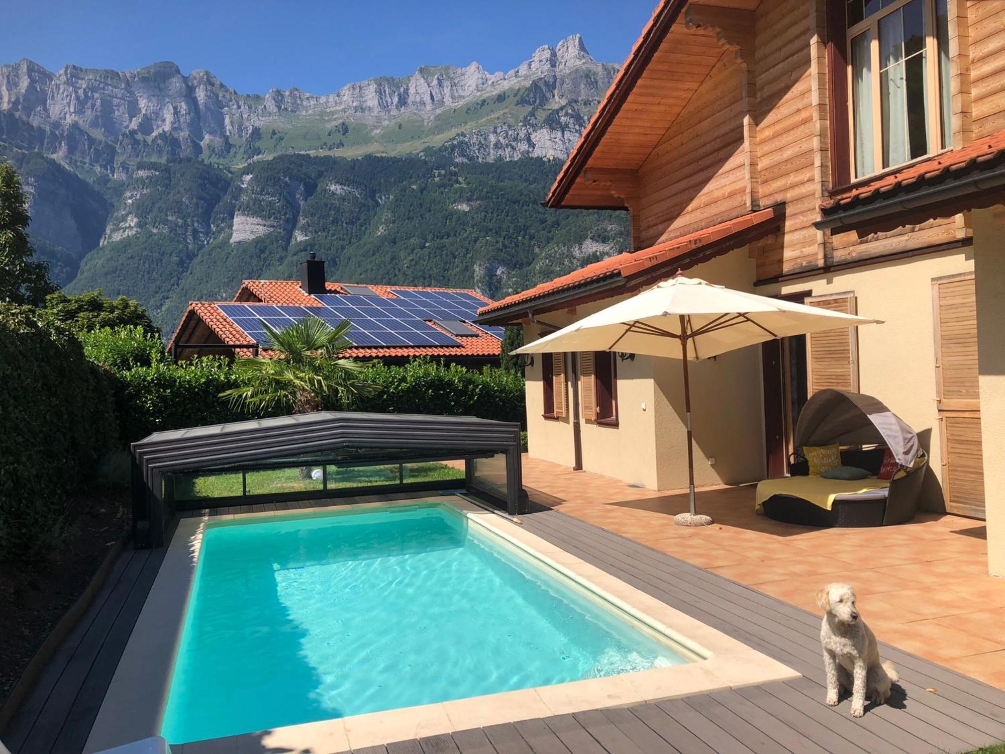 Doodle'S Amazing Chalet -Walensee - Flumserberg - Churfirsten - Heidiland - Pool - Sauna Мольс Экстерьер фото
